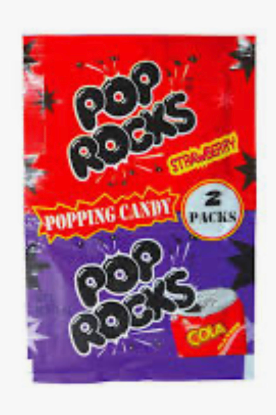 Pop Rocks 2 pack strawberry & cola 6g