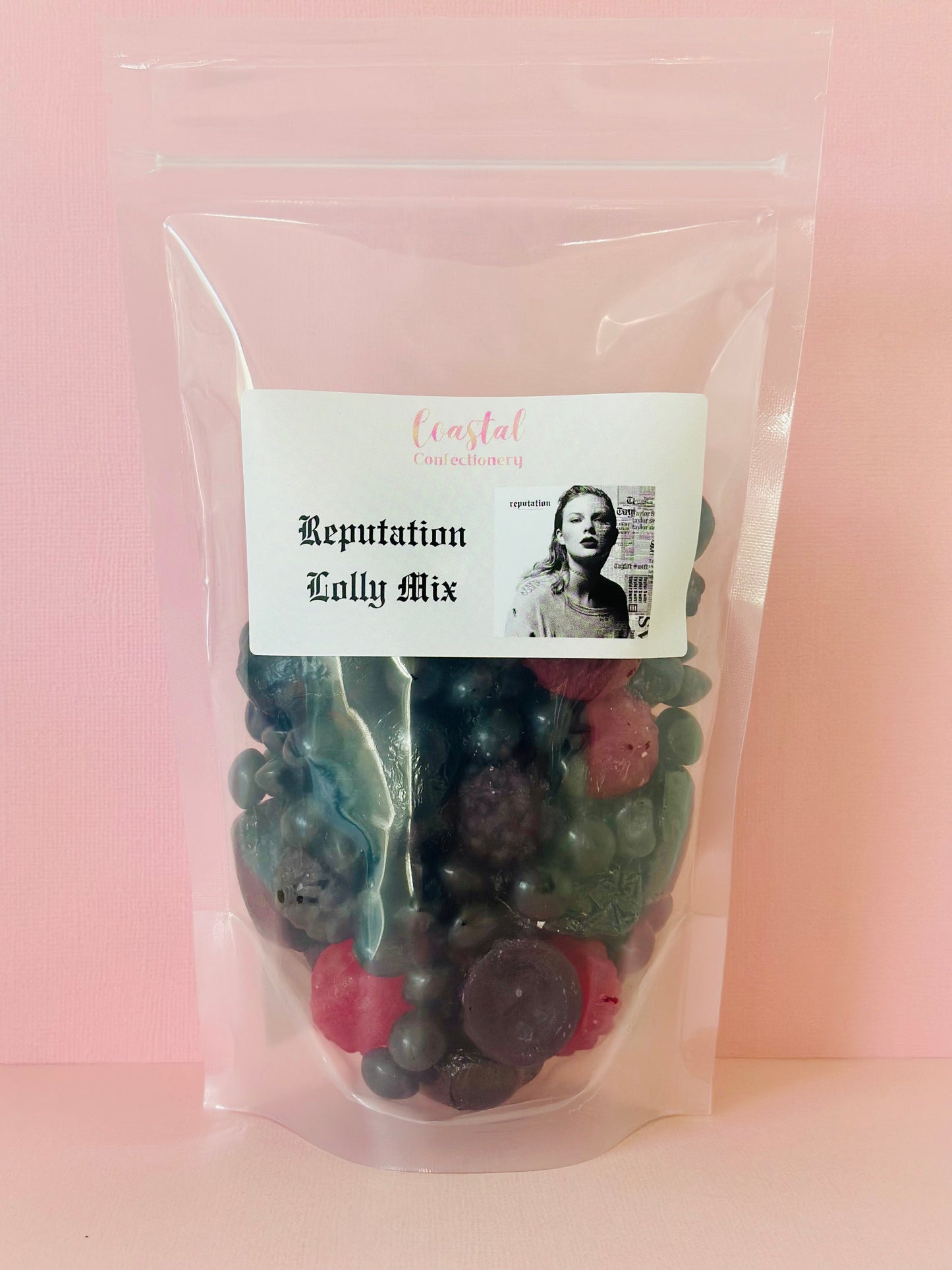 Taylor Swift Reputation themed Lolly Mix 300g