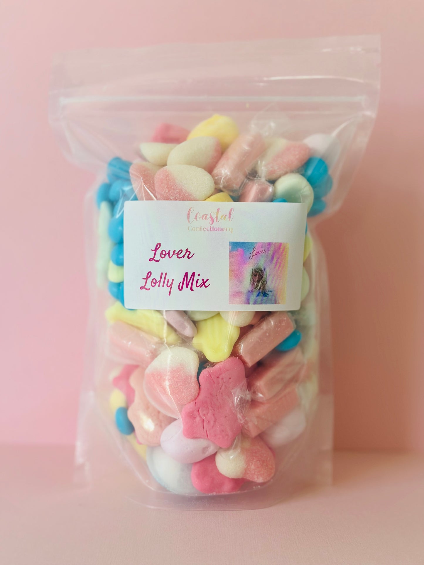 Taylor Swift Lover Themed Lolly Mix Bag 500g