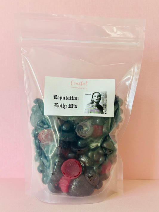 Taylor Swift Reputation themed Lolly Mix bag 500g