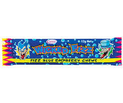 Wicked Fizz Blue Raspberry Chew 12g