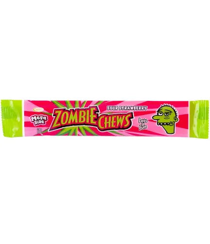 Zombie Chew Mega Sour Strawberry 28g