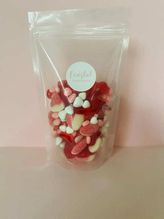 Valentines Day Lolly Mix 300g