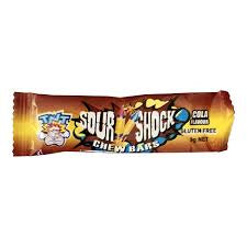 TNT Sour shock chew bars cola 9g