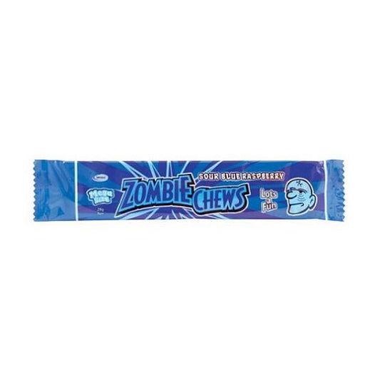 Zombie Chews Mega Sour Blue Raspberry 28g