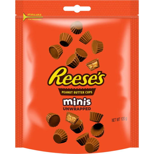 Reese's Peanut Butter Cups minis unwrapped 120g