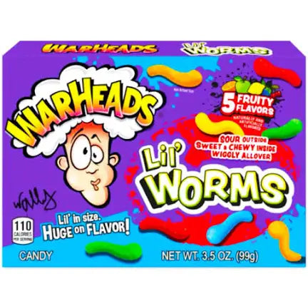 Warheads Lil' Worms 99g