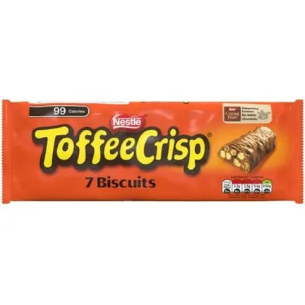 Nestle Toffee Crisp Biscuits 7 pack 131g